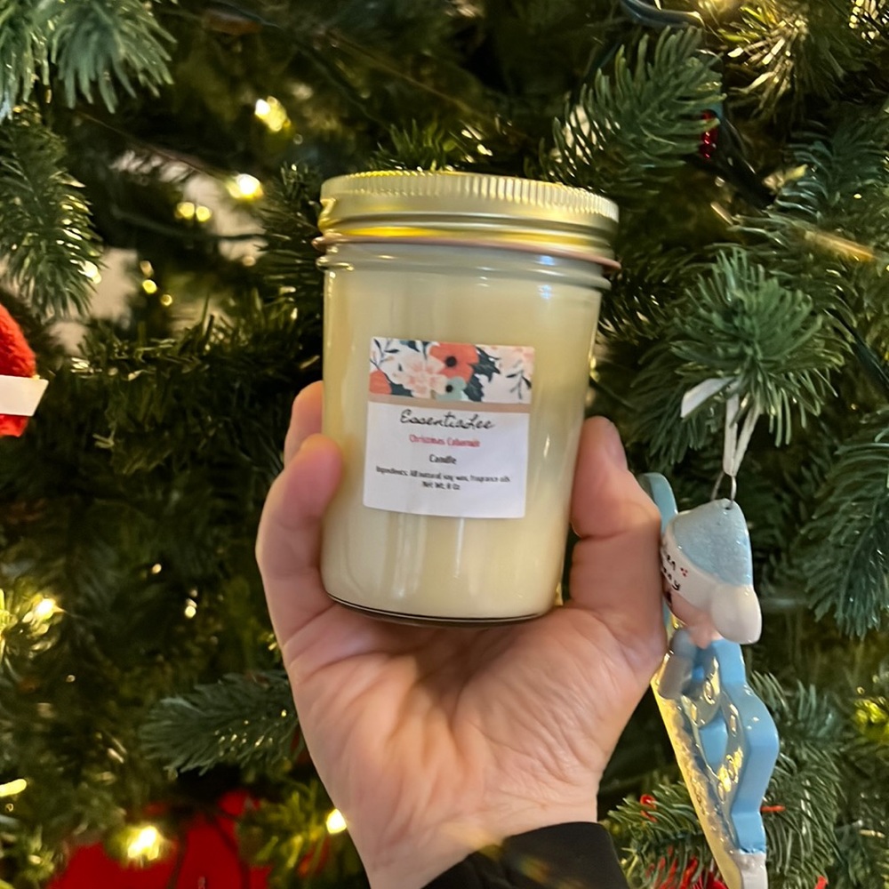 Natural Hand poured Soy Wax Candle